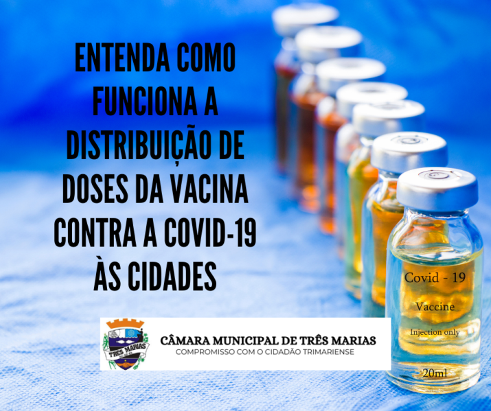 Entenda como funciona a distribuição de doses da vacina contra a COVID-19 às cidades