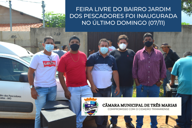 Feira Livre do bairro Jardim dos Pescadores foi inaugurada no último domingo (07/11)
