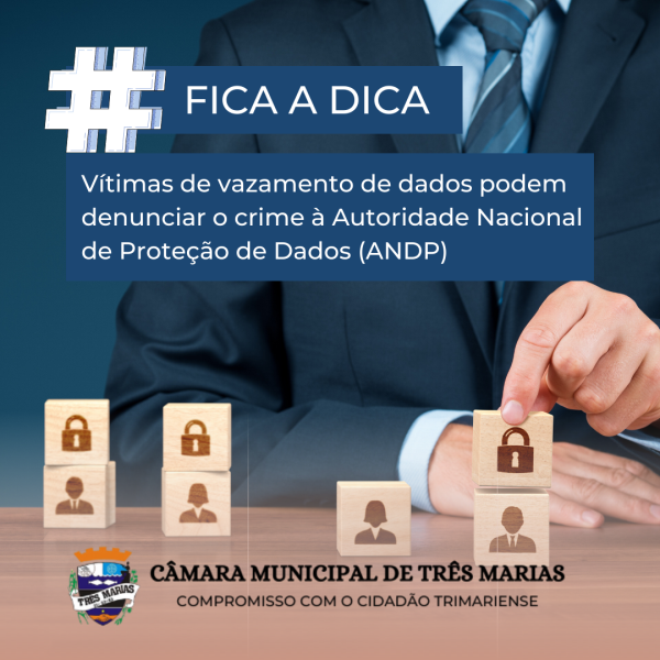 #FICA A DICA: Vítimas de vazamento de dados podem denunciar o crime à Autoridade Nacional de Proteção de Dados (ANDP)