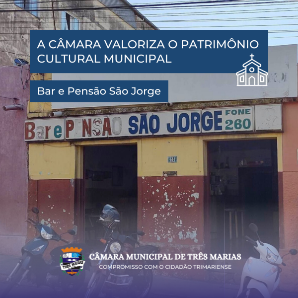 Patrimônio Cultural Municipal- Bar e Pensão São Jorge