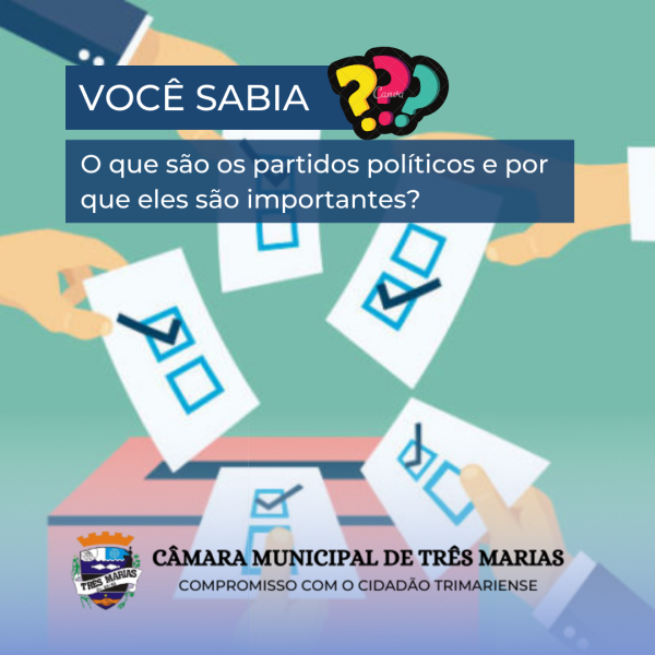 VOCÊ SABIA? O que são os partidos políticos e por que eles são importantes?