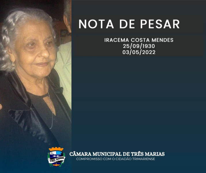 NOTA DE PESAR