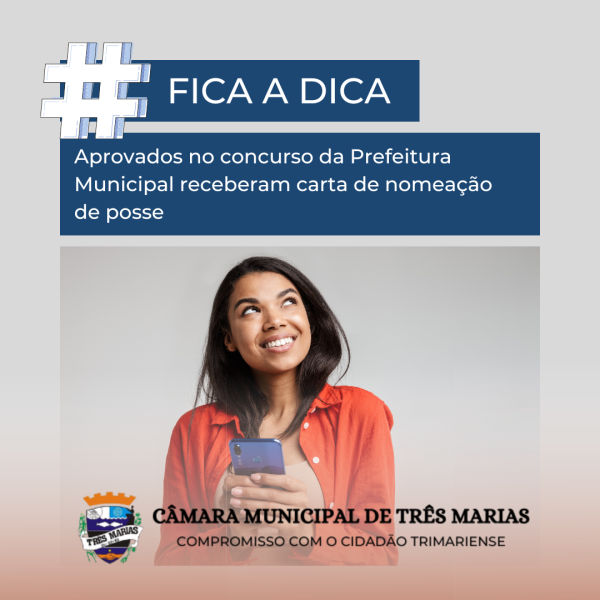 #FICA A DICA: Aprovados no concurso da Prefeitura Municipal receberam carta de nomeação de posse