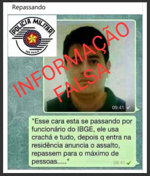 CENSO 2022: NÃO COMPARTILHE FAKE NEWS