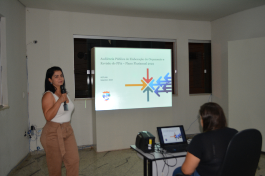 EM PAUTA: Audiência Pública de elaboração da LOA (Lei Orçamentária anual para o exercício de 2023) e revisão do PPA (Plano Plurianual para o exercício de 2023) 