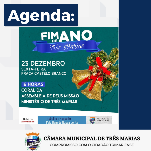 AGENDA: Fim de Ano em Três Marias