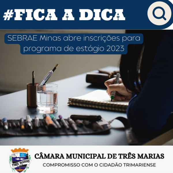 #FICA A DICA: SEBRAE Minas abre inscrições para programa de estágio 2023 