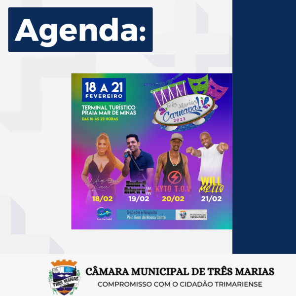 AGENDA: Carnaval 2023 (Praia Mar de Minas)

