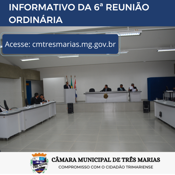 INFORMATIVO DA 06ª REUNIÃO ORDINÁRIA REALIZADA EM 22/02/2023
