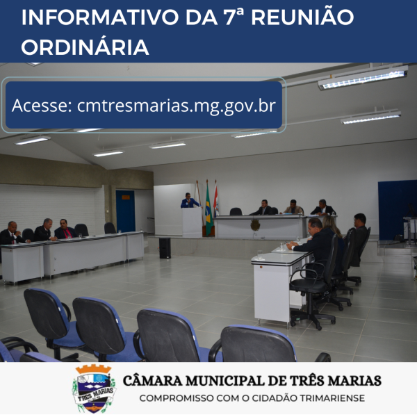 INFORMATIVO DA 7ª REUNIÃO ORDINÁRIA REALIZADA EM 27/02/2023


