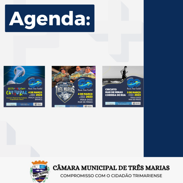AGENDA: Festival Cultural, Torneio de Pesca Esportiva e Corrida de Rua