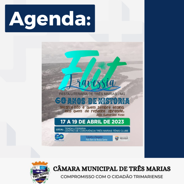 AGENDA: Flit Travessia (Festa Literária de Três Marias)