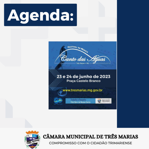 AGENDA: Festival de Música Canto das Águas


