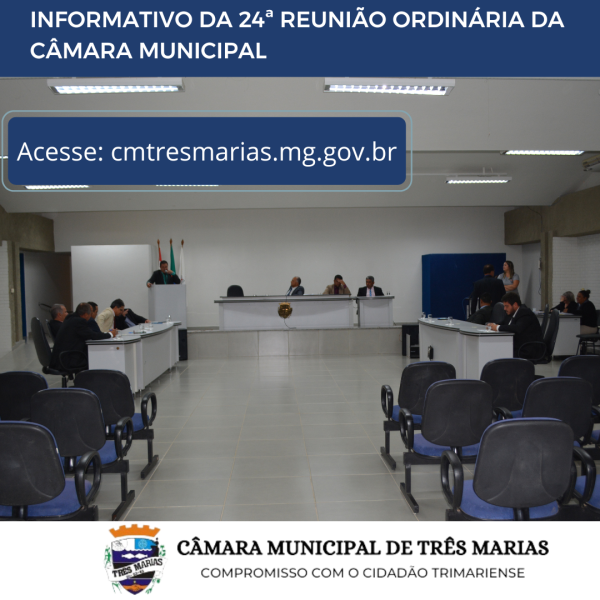 INFORMATIVO DA 24ª REUNIÃO ORDINÁRIA REALIZADA EM 26/06/2023