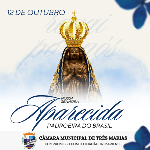 12 DE OUTUBRO - DIA DA PADROEIRA DO BRASIL (NOSSA SENHORA APARECIDA)