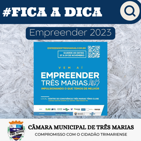 #FICA A DICA: Empreender 2023