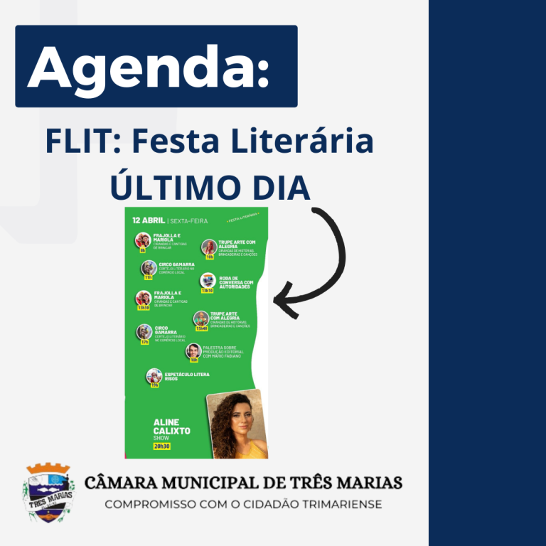 AGENDA: FLIT – Festa Literária (ÚLTIMO DIA)
