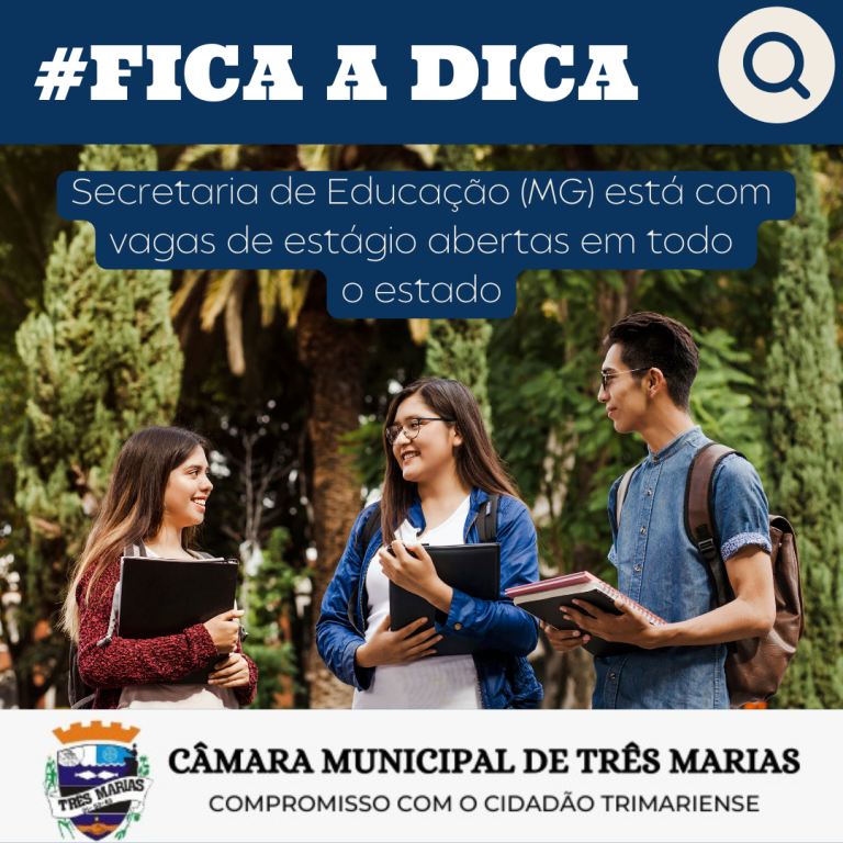 #FICA A DICA: Secretaria de Educação(MG) está com vagas de estágio abertas em todo  o estado