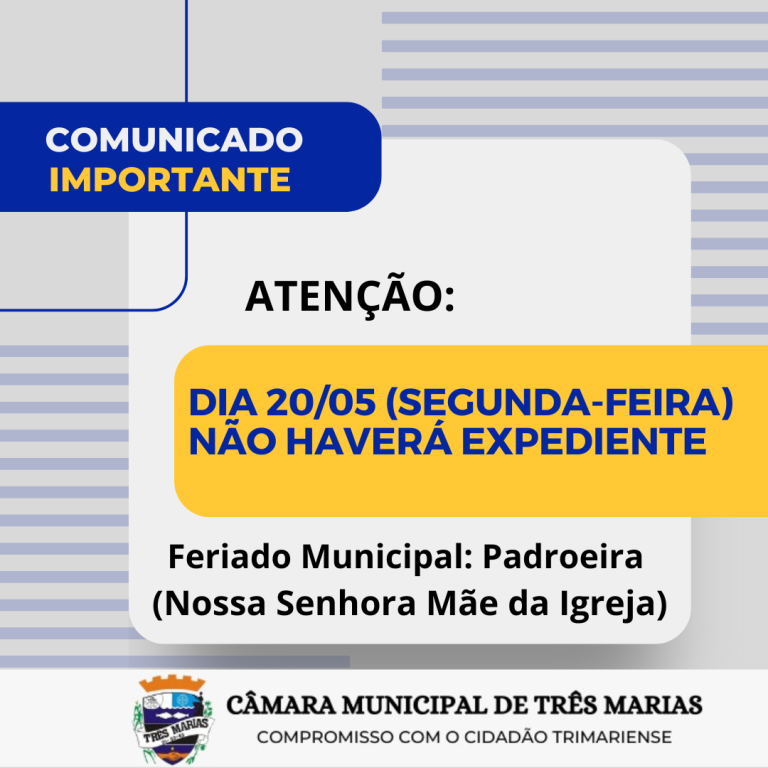 COMUNICADO IMPORTANTE