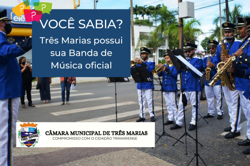 Você Sabia? Três Marias possui sua Banda de Música oficial
