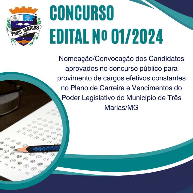 CONVOCAÇÃO DOS CANDIDATOS - CONCURSO 2024
